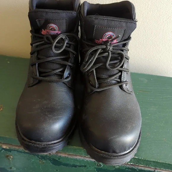 Brahma steel toe black boots - Picture 2 of 6